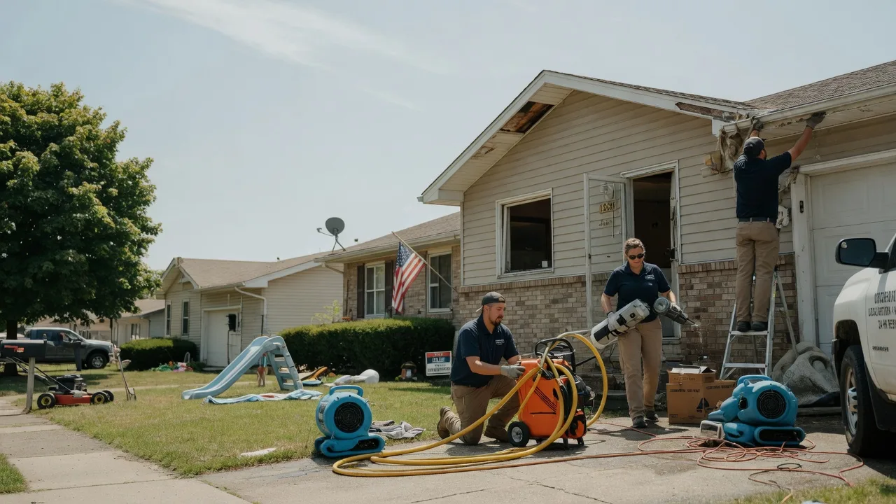 Water Damage Restoration in Saint Mary Of The Woods, IN near me